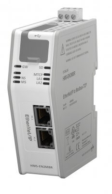 EtherNet/IP Linking Device обеспечивает связь между сетями EtherNet/IP и Modbus-TCP